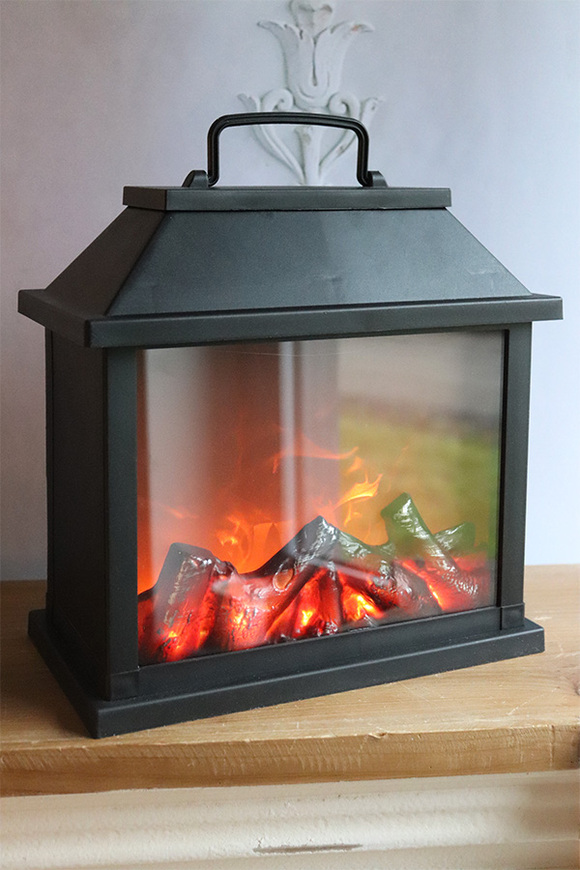 Romantic 3, kominek LED z efektem płomieni