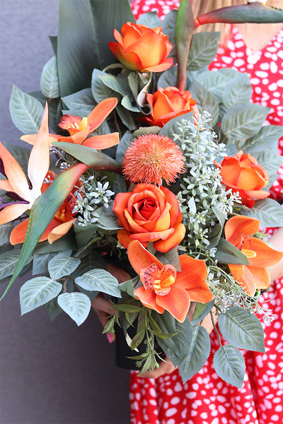 Pomarańczarnia, komplet dekoracji nagrobnych