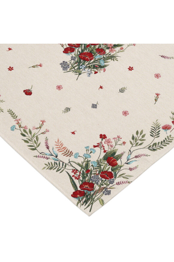 Polne Kwiaty, obrus gobelinowy serweta