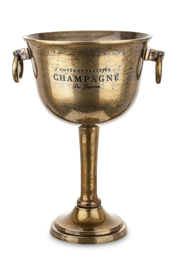 Champagne Gold D, osłonka / cooler / wiaderko na lód, wym.48x37x30cm