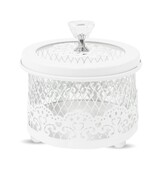 La Bella, dekoracyjny pojemnik / puzderko, wym.11x11x11cm