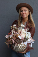 Sandy Fall, jesienna kompozycja w naczyniu