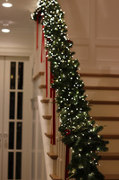 Royal Classic Green, zimowa girlanda dekoracyjna