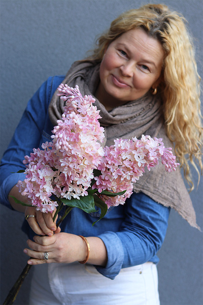 Bzy Deluxe Premium, gumowy bez kwitnący lilak