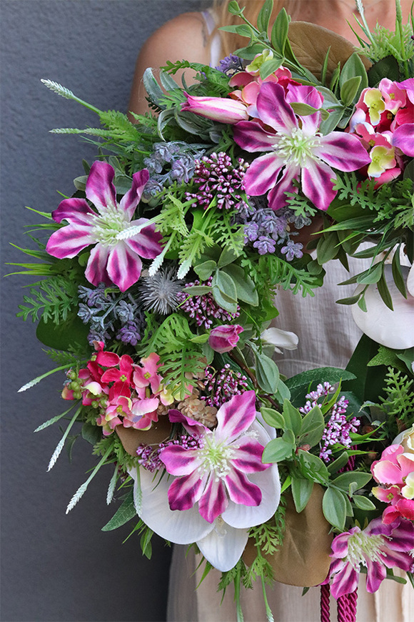 Georgia, wianek z chwostem na drzwi