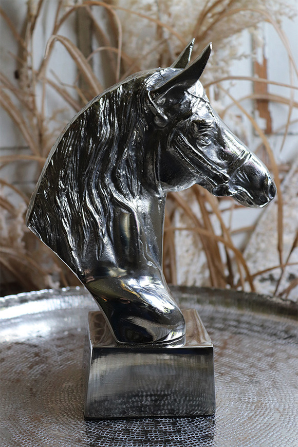 Horse, elegancka figurka koń, wym.25x18x9cm
