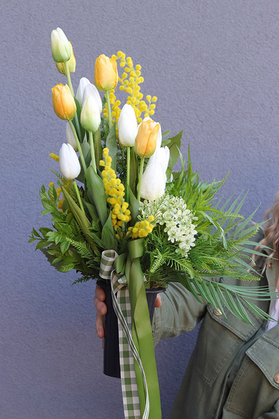 Tulippo Amira, komplet dekoracji nagrobnych