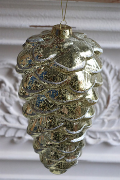 OD RĘKI Szyszka XXL, duża zawieszka na choinkę, dł.24cm