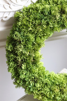 wysokiej jakości zielony wianek, Wielkanocna Zieleń