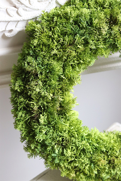 wysokiej jakości zielony wianek, Wielkanocna Zieleń