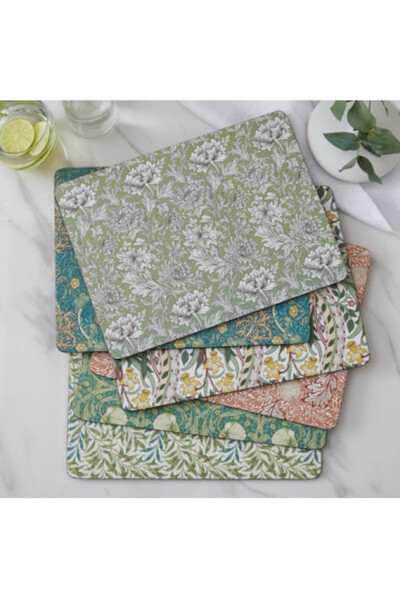 Morris & Co, podkładki korkowe, średnie