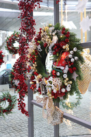 Christmas with Tendom z TVN, elegancki wianek świąteczny, śr.46cm  