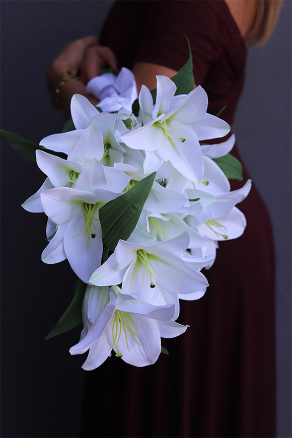 Bianca Casa bukiet lilii białych