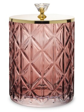 Audrey Pink, dekoracyjny pojemnik / amfora, wym.15x10.5cm