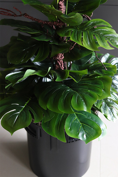 Monstera Saute Big, sztuczna roślina do twojej donicy