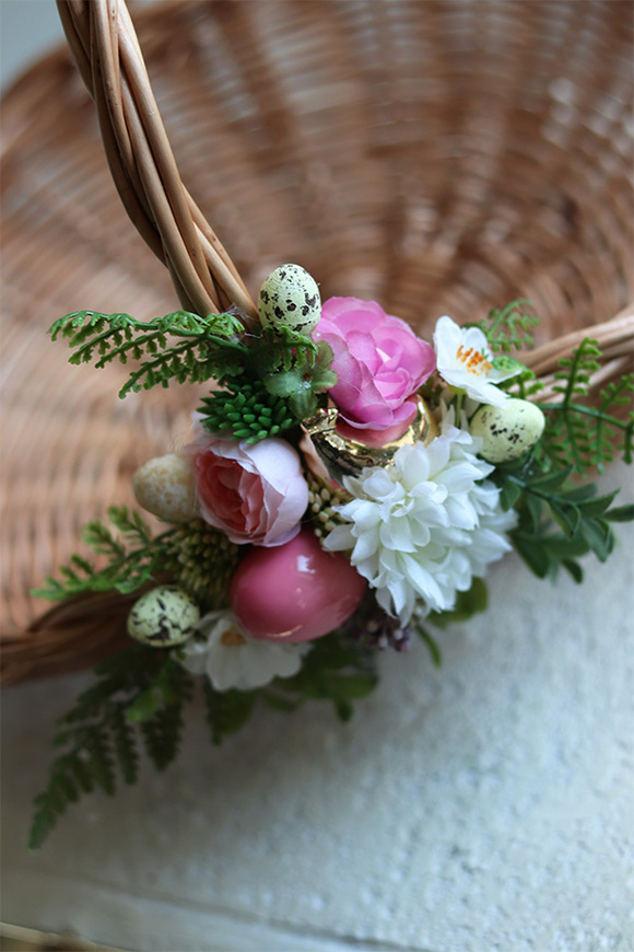 Frera, dekorowany koszyczek wielkanocny