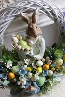 Silvietta B, wielkanocny wianek na drzwi