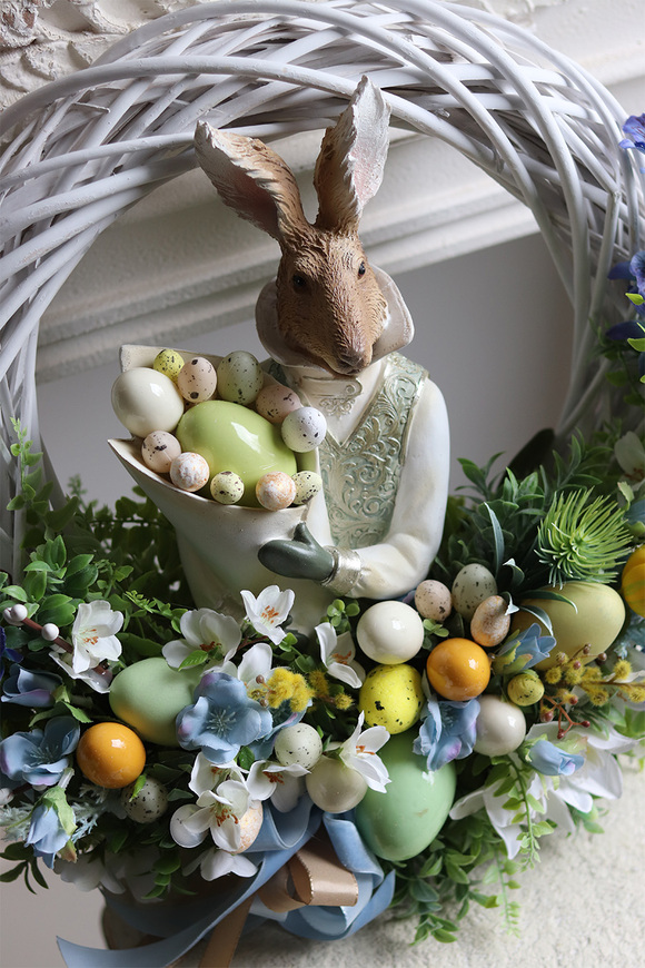 Silvietta B, wielkanocny wianek na drzwi