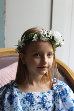 OD RĘKI Charente, komunijny wianek na głowę, rozmiar uniwersalny