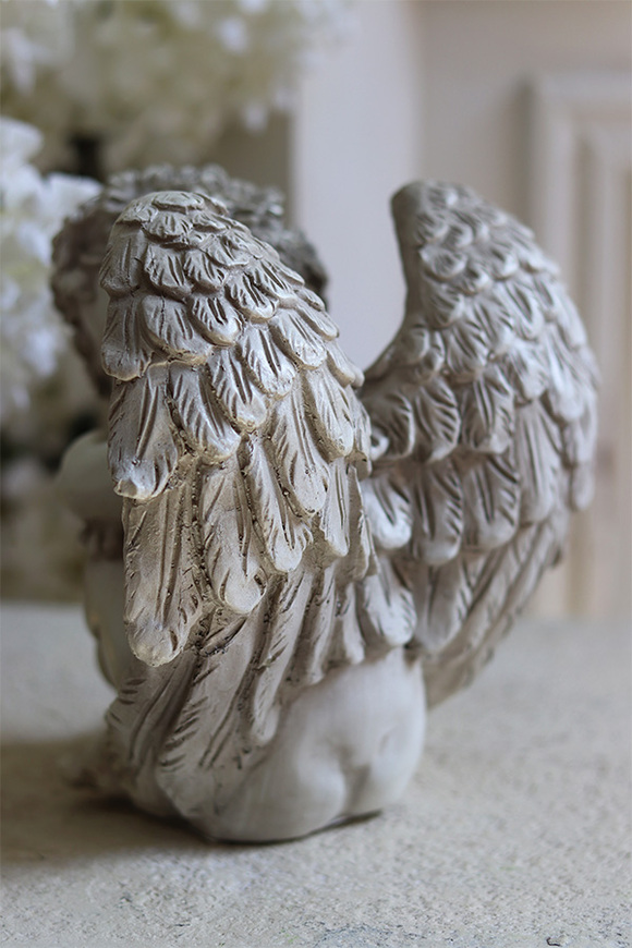 Aniołek Drzemiący LED, figurka dekoracyjna