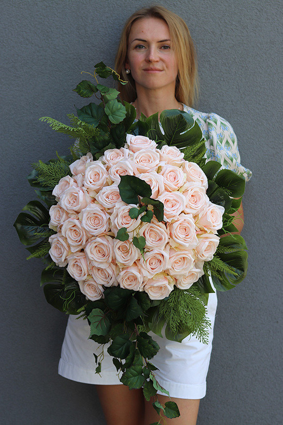 Culli Rose, zestaw dekoracji nagrobnych