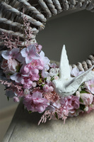  Dla Mamy, asymetryczny wianek z dedykacją