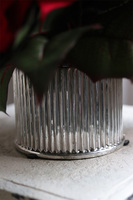 Gwiazda Betlejemska Silverina, wysokiej jakości sztuczna roślina