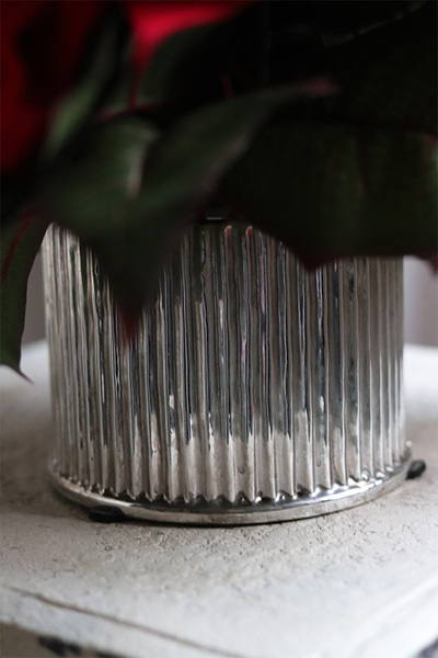 Gwiazda Betlejemska Silverina, wysokiej jakości sztuczna roślina