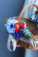 Ptaszek na Mazowszu, dekorowany koszyczek wielkanocny