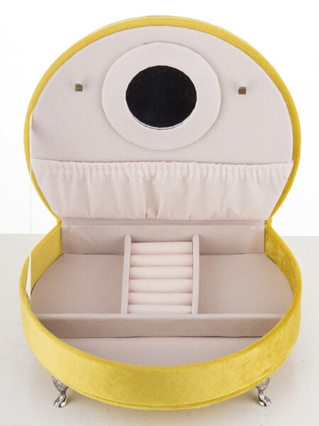 szkatułka / puzderko Florencja Simple Lemon, wym.15x19.5x16cm