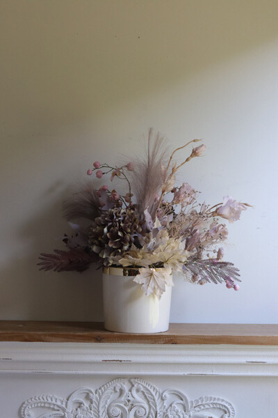 Jesień u Progu, jesienna kompozycja w naczyniu glamour