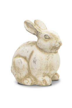 Bunny Creme, wielkanocna figurka zając D, wym.19x16x12cm