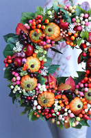 Hefrina 2, jesienny dyniowy wianek