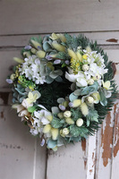 Wiosenna Chwila, wielkanocny wianek z jajkami, śr.25cm 