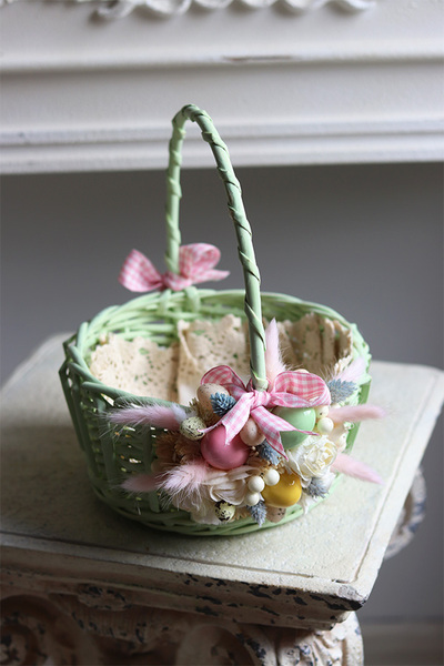 Yerta, dekorowany koszyczek wielkanocny