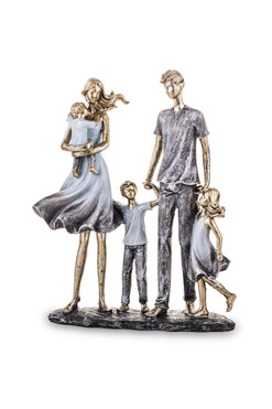 figurka dekoracyjna Rodzina C, wys.26.5cm