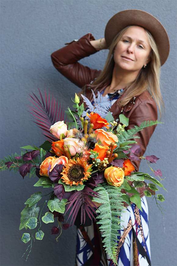 Angelo Garden Jesienny 2, komplet dekoracji nagrobnych