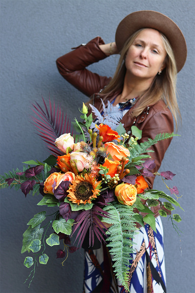 Angelo Garden Jesienny 2, komplet dekoracji nagrobnych