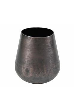 Nero, metalowy wazon, wym.30x30x33cm 