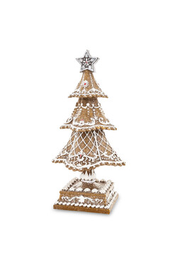 Gingerbread Kjell, świąteczna figurka choinka G, wys.32cm