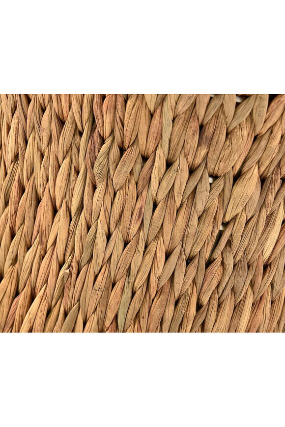 Boho, stolik z trawy morskiej