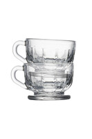 Flore La Rochere, szklane filiżanki