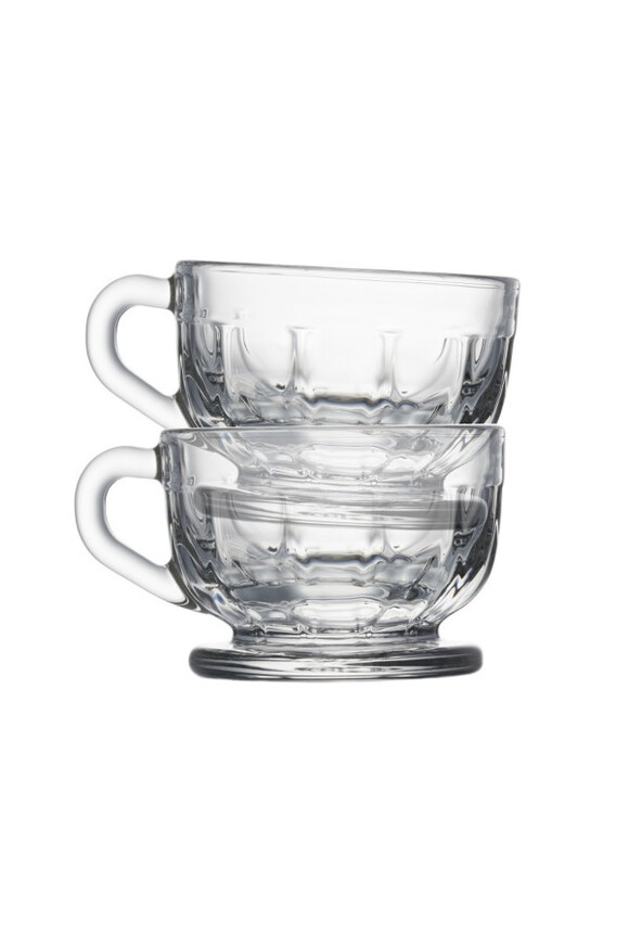 Flore La Rochere, szklane filiżanki