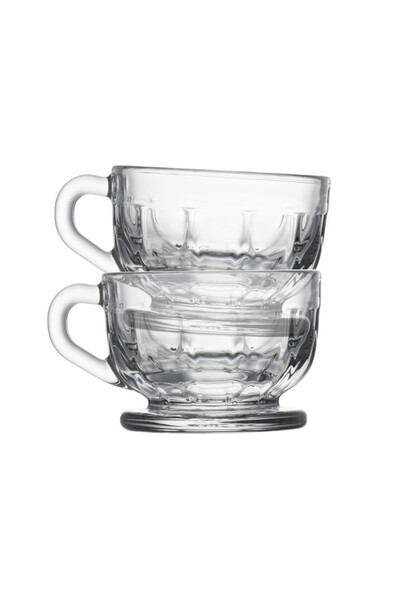 Flore La Rochere, szklane filiżanki