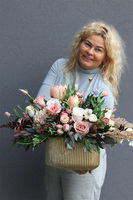 Debora Big, jesienna kompozycja w naczyniu