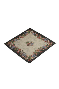 Bukiet Klasyczny, obrus gobelinowy serweta, 98x98cm