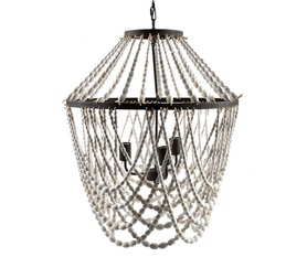 Vintage 6, lampa sufitowa żyrandol, wym.64x64x60