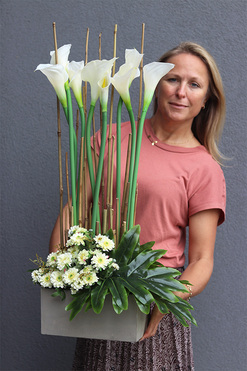 kompozycja kwiatowa Kalle Design, wys.78cm