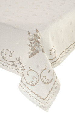 Tradizione d'Oro, świąteczny obrus gobelinowy, 220x140cm