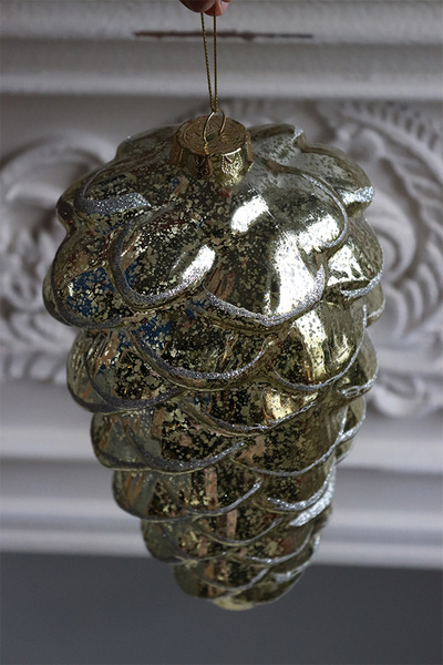 Szyszka XXL, duża zawieszka na choinkę